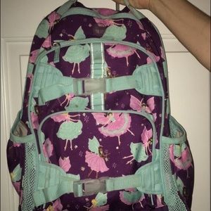 Sparkly fairy pottery barn backpack